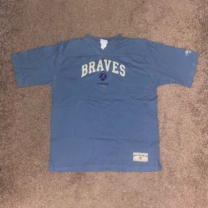 Blue Braves Baseball shirt XL